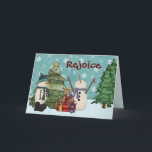 Cartão De Festividades Funny Snowman Christmas Greeting Card<br><div class="desc">Funny Snowman Christmas Greeting Card. Greeting ~ Have a Joyous Holiday Season!</div>