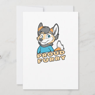 Cartão De Festividades Furry Engraçado Engraçado Furado Engraçado Furado