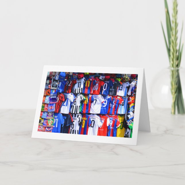 Cartão De Festividades Futebol (Frente)