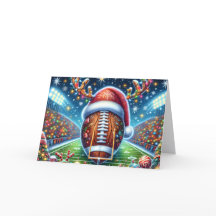 Futebol Fofo com Chifres de Rena Natal