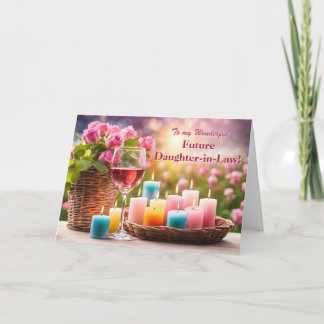 Cartão De Festividades Futura Nora Feliz Dia das Mães