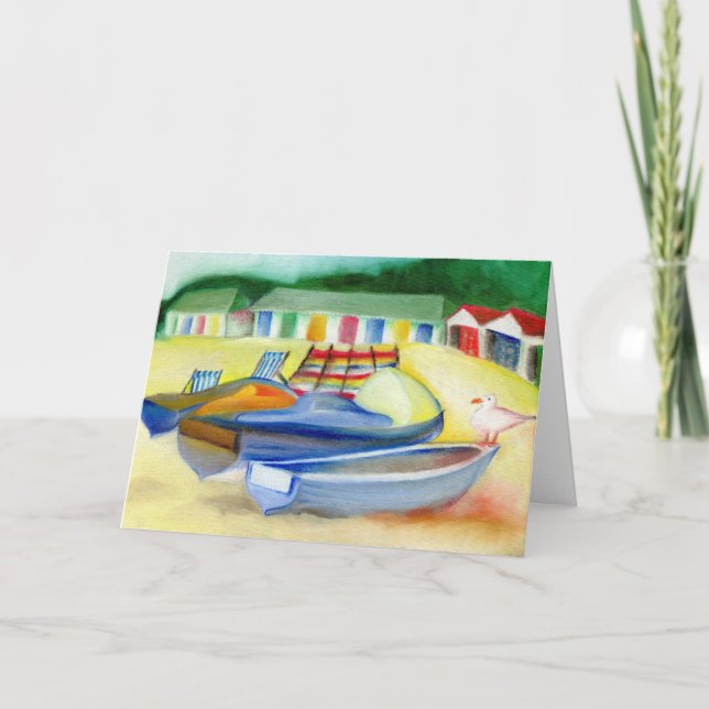 Cartão De Festividades Gaivota 2012 do lombo de Durley (Frente)