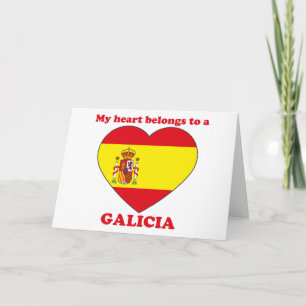 Cartão De Festividades Galiza