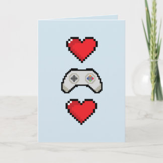 Cartão De Festividades Gamer Valentine - Have an Epic Valentine's Day