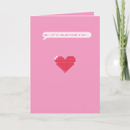 Cartão De Festividades Gamer Valentine's Day - I'll Pause my Game for you