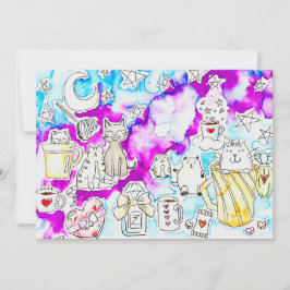 Cartão De Festividades Gata do Dia dos Namorados