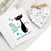 Gato de Meados do Século, Feliz Dia das Mães