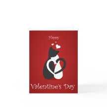 Gatos Dias de os namorados bonitos amam