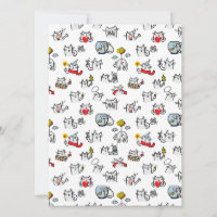 Gatos engraçados, leite e magia.