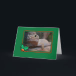 Cartão De Festividades Gecko Lizard Christmas Card<br><div class="desc">Gecko Lizard Christmas Card</div>