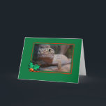 Cartão De Festividades Gecko Lizard Christmas Card<br><div class="desc">Gecko Lizard Christmas Card</div>