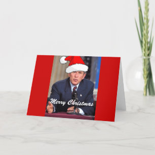 Cartão De Festividades George W. Bush Christmas Humor