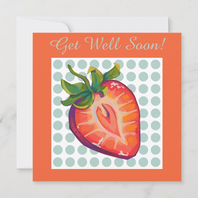 Cartão De Festividades Get Well Soon (Frente)