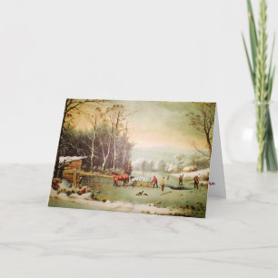 Cartão De Festividades Getting Ice Greeting Card