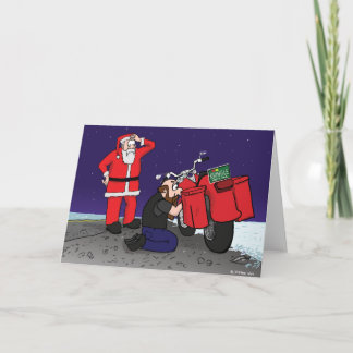 Cartão De Festividades Getting on the Nice List