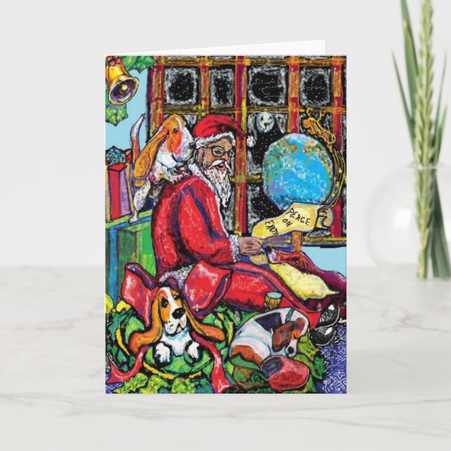 Cartão De Festividades GGBR Santa 09 (Frente)