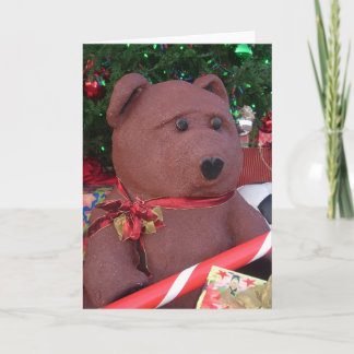 Cartão De Festividades Giant Christmas Bear Card