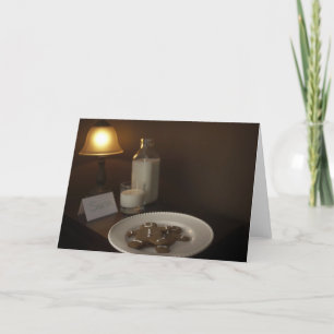 Cartão De Festividades Gingercake Cookies Santa Claus