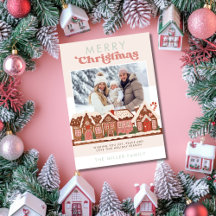 Gingercake House Modern Feliz Foto de Natal