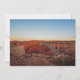 Cartão De Festividades Glen Canyon Dam