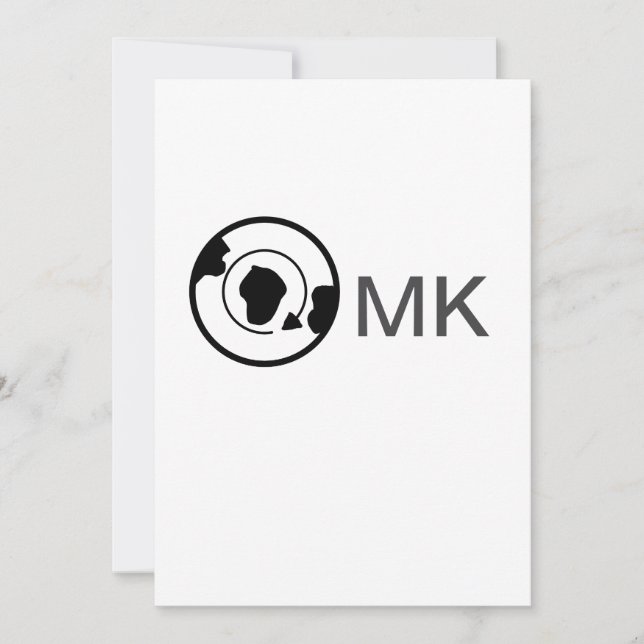 Cartão De Festividades Globo negro adiciona nome monograma detalhes viage (Frente)