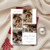 Glória Moderna a Deus Religiosa do Natal