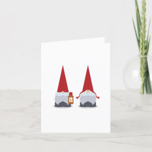 Cartão De Festividades Gnomes