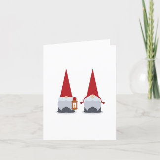 Cartão De Festividades Gnomes