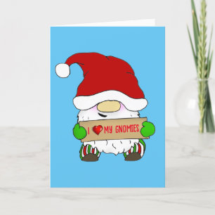 Cartão De Festividades Gnomo Christmas