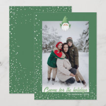 Gnomo Fofo para a Foto de Família das Festas