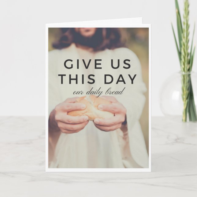 Cartão De Festividades God will provide (Frente)