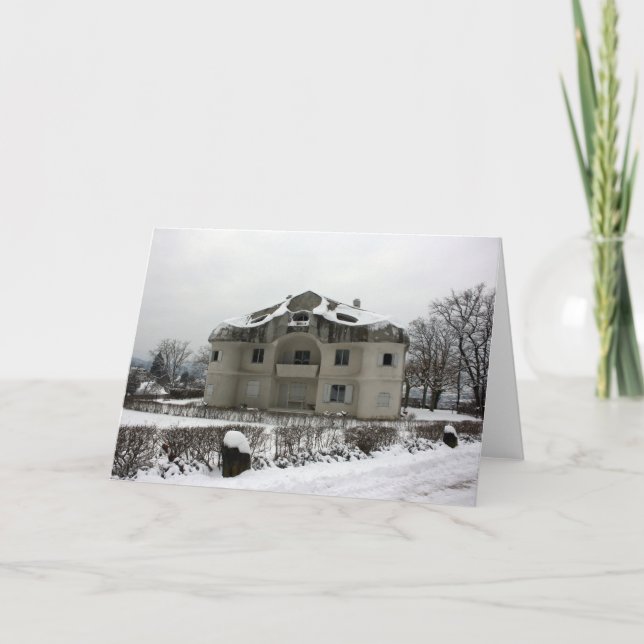 Cartão De Festividades Goetheanum, Dornach, Basel, Suiça (Frente)