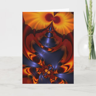 Cartão De Festividades Golden Eyes – Amethyst & Amber Enchantment
