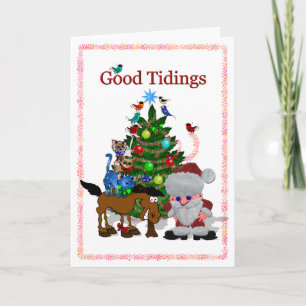 Cartão De Festividades Good Tidings