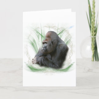 Cartão De Festividades gorilla1