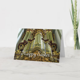 Cartão De Festividades Gouda organ Easter card