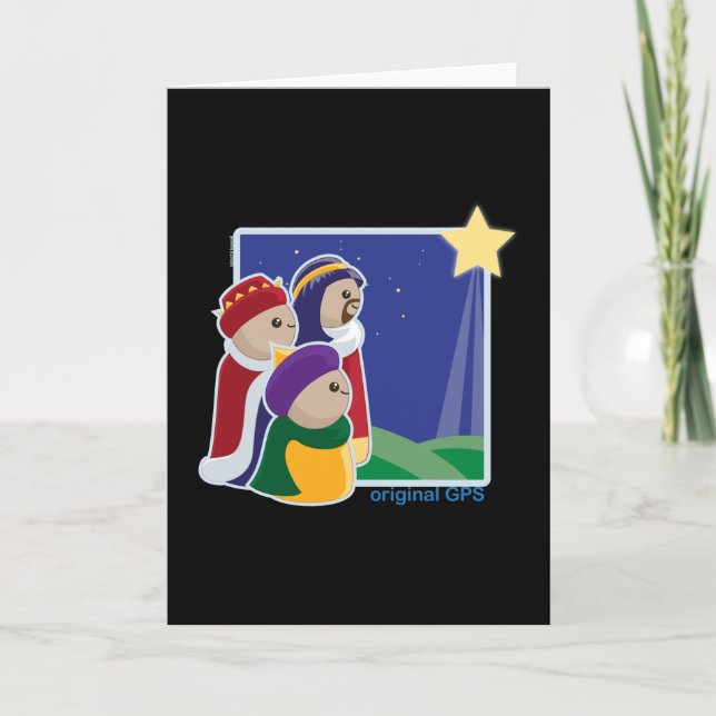 Cartão De Festividades GPS original (Frente)