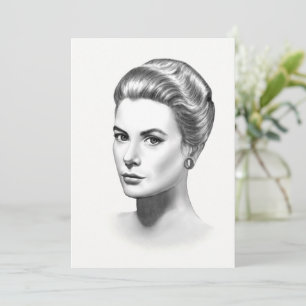 Cartão De Festividades Grace Kelly