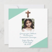 Gracias por Celebrar Mi Primera Comuniao con Foto