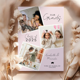 Cartão De Festividades Graduação Conjunta dos Nossos Graduados