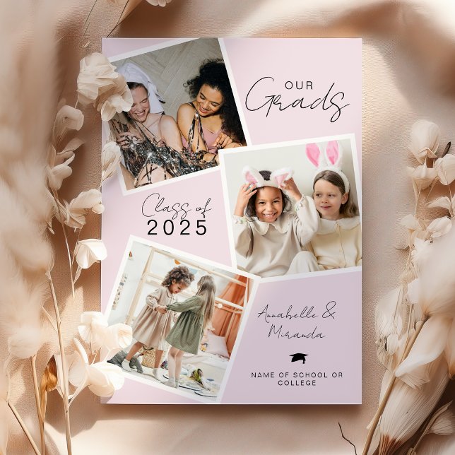 Cartão De Festividades Graduação Conjunta dos Nossos Graduados (Criador carregado)