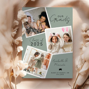 Cartão De Festividades Graduação Conjunta dos Nossos Graduados