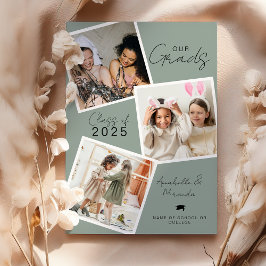 Cartão De Festividades Graduação Conjunto de Nossos Graduados