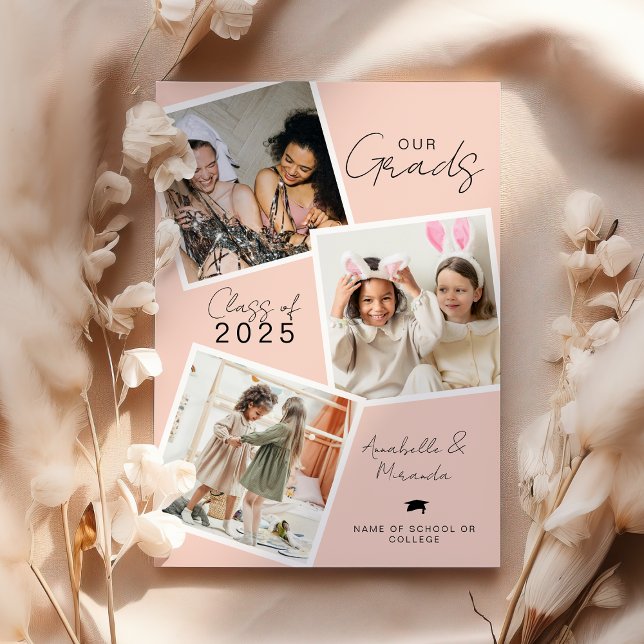 Cartão De Festividades Graduação Conjunto de Nossos Graduados (Criador carregado)