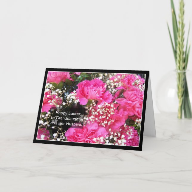 Cartão De Festividades Granddaughter Easter (Frente)