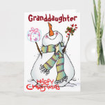 CARTÃO DE FESTIVIDADES *GRANDDAUGHTER* U MAKE EVERYONE HAPPY EVERYDAY<br><div class="desc">CHRISTMAS IS COMING SO LET HER KNOW HOW SPECIAL SHE IS ALL YEAR "AT CHRISTMAS TIME" FOR SURE. THANKS FOR STOPPING BY 1 OF MY 8 STORES~~~~</div>