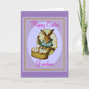 Cartão De Festividades Grandma Easter Card