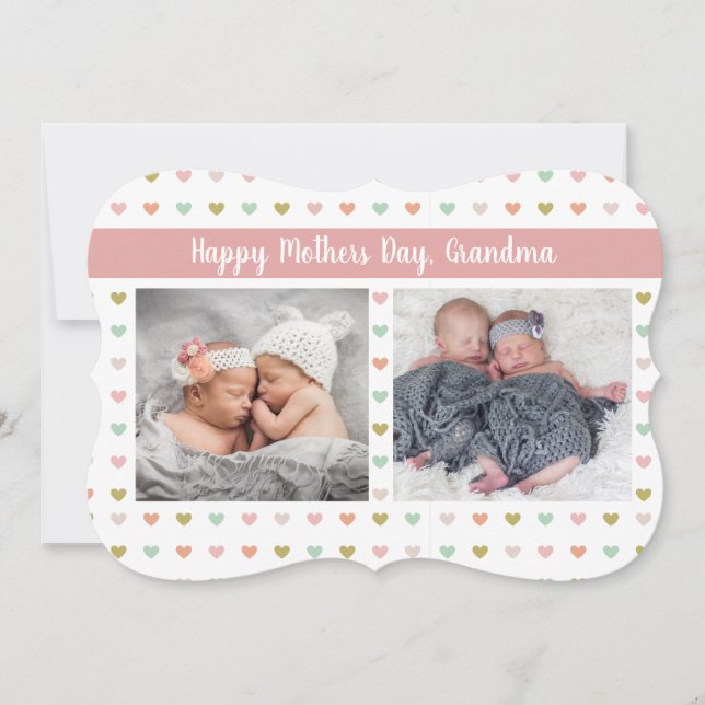 Cartão De Festividades Grandma Mothers Day Cards (Frente)