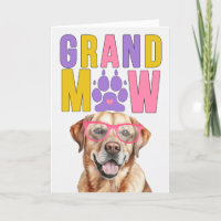 GrandMAE Labrador Amarelo GrandCÃO Dia dos Avós