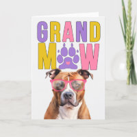 GrandMAW Tan Pit Bull GrandDOG Avós Dia